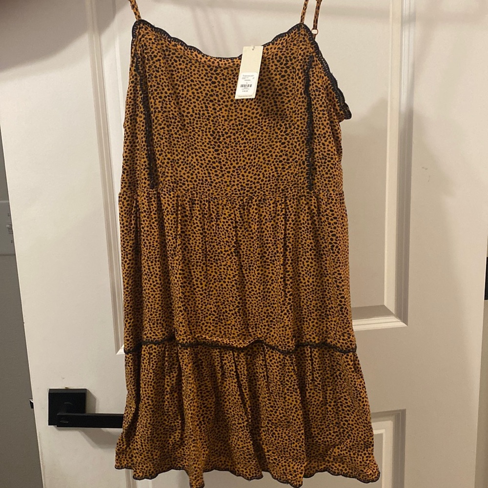 Francesca’s cheetah print dress